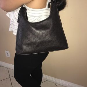 A new Gucci brown bag